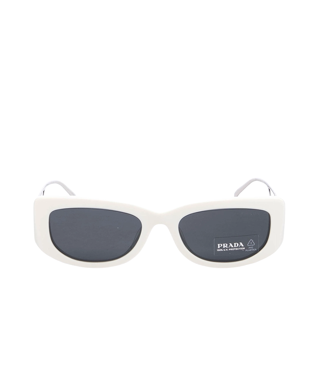 BA260628 PRADA SPR14Y SUNGLASSES WHITE SHW BP36639083