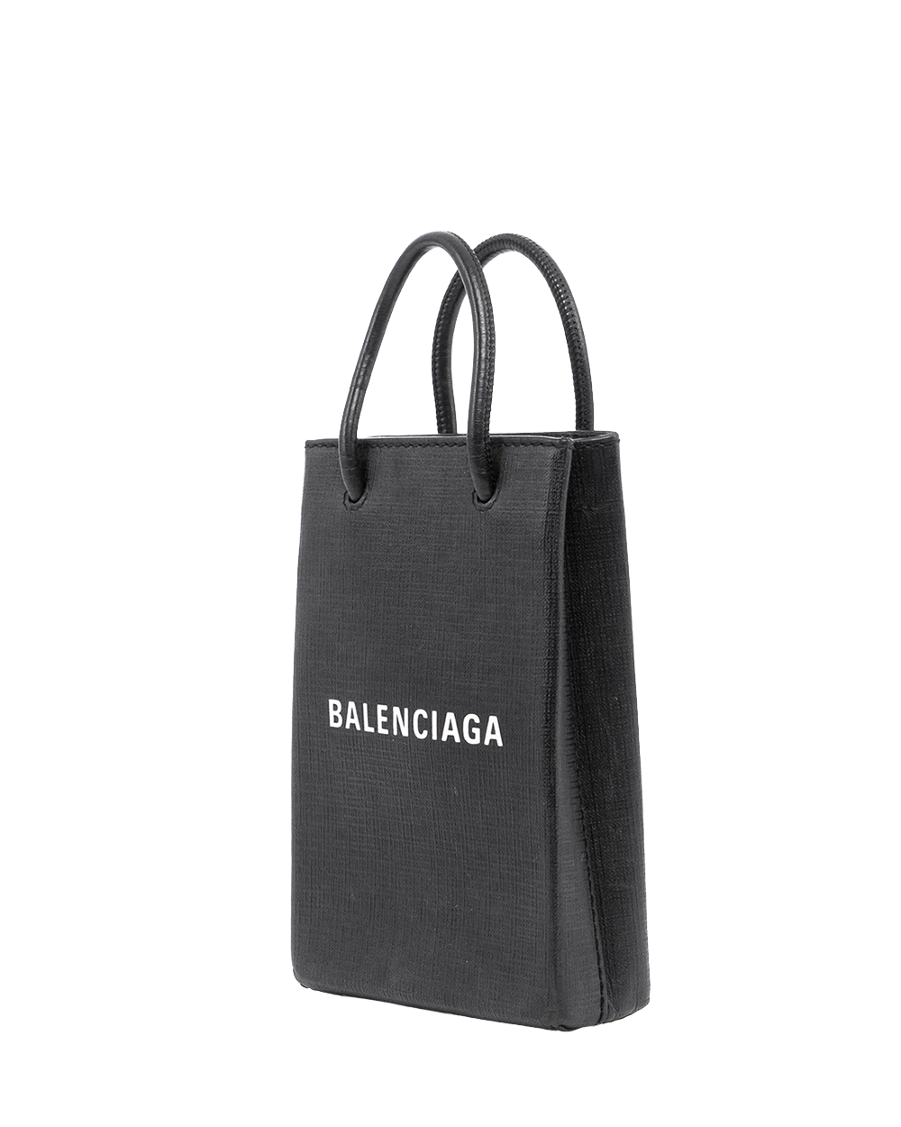BALENCIAGA SHOPPING PHONE TOTE MINI BLACK CALF SHW 593826 1000 W 568024 02367 result