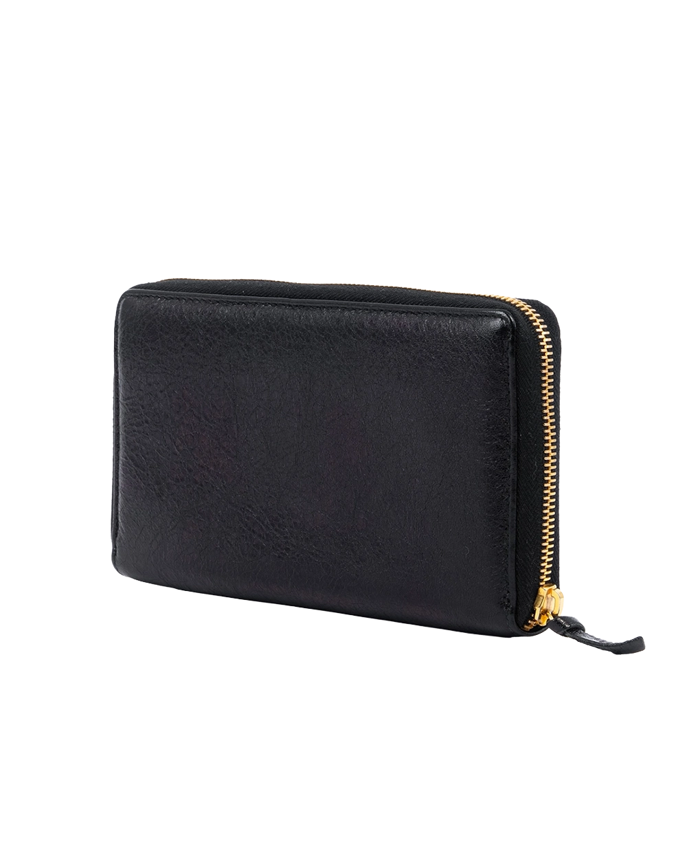 BALENCIAGA ZIPPY WALLET EDGE LONG BLACK CALF GHW 253036 1000 Z 527650 01524 result