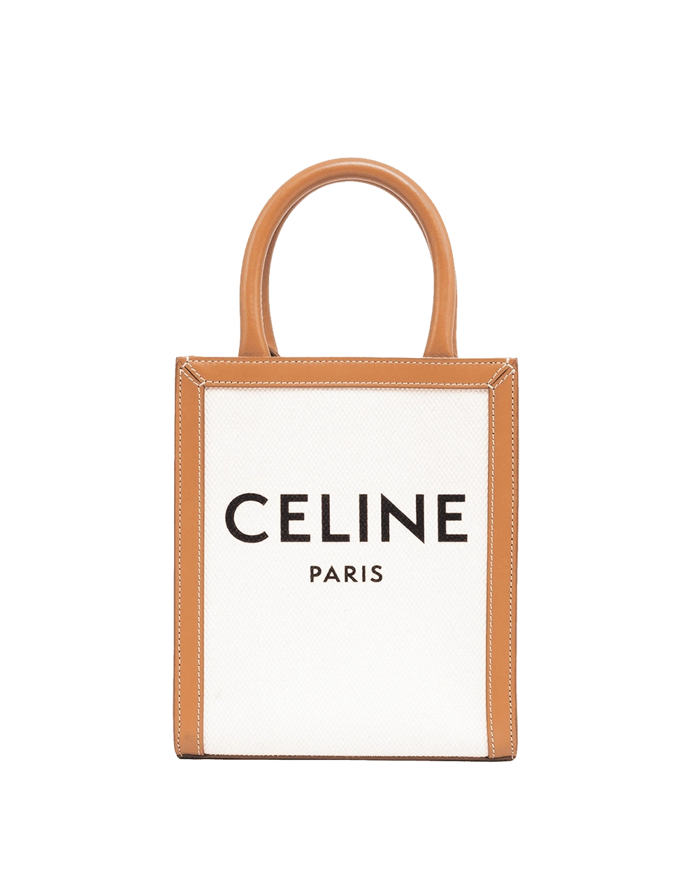 BB259566 CELINE CABAS TOTE MINI BROWN NATURAL GHW S SL 4250 S AT 4230 06274