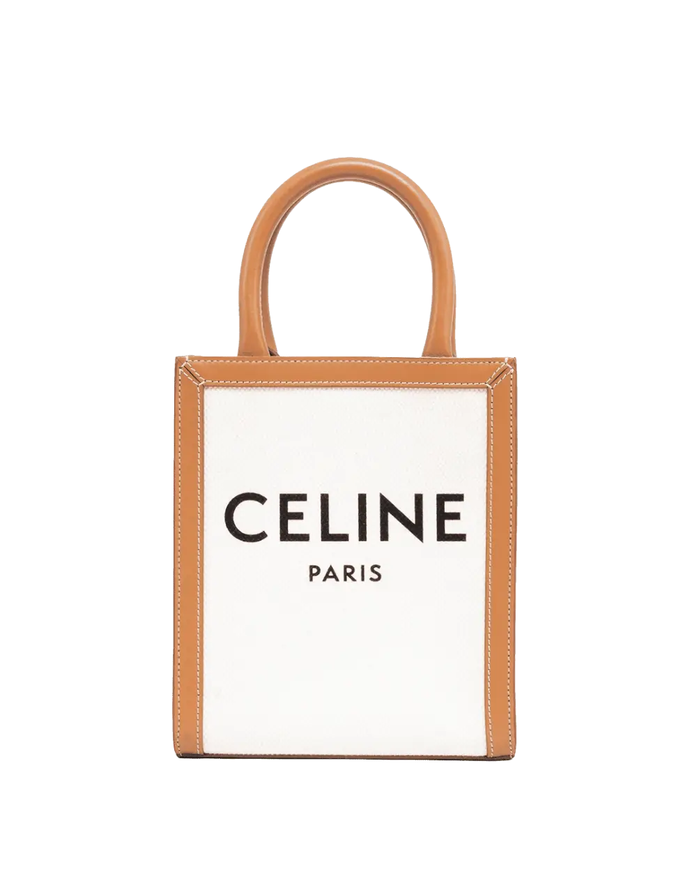 BB259566 CELINE CABAS TOTE MINI BROWN NATURAL GHW S SL 4250 S AT 4230 06274