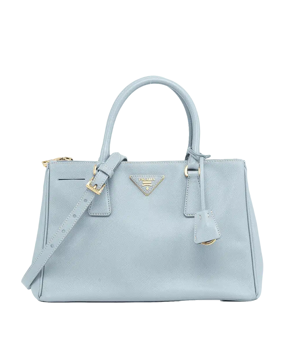 BB259604 PRADA GALLERIA BLUE SAFFIANO GHW result