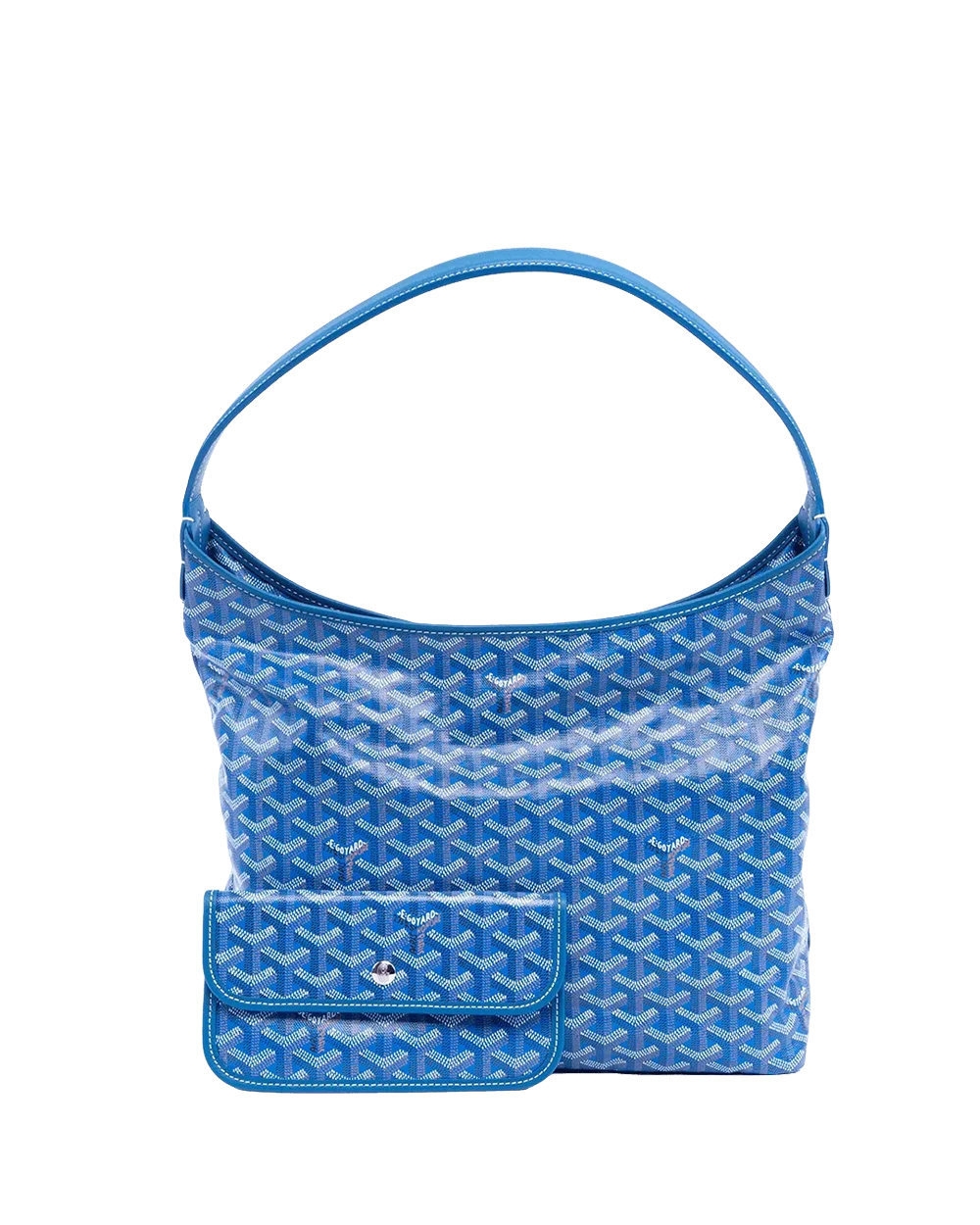 BB260083 NEW GOYARD BOHEME HOBO PM BLUE CANVAS SHW MJR 120250