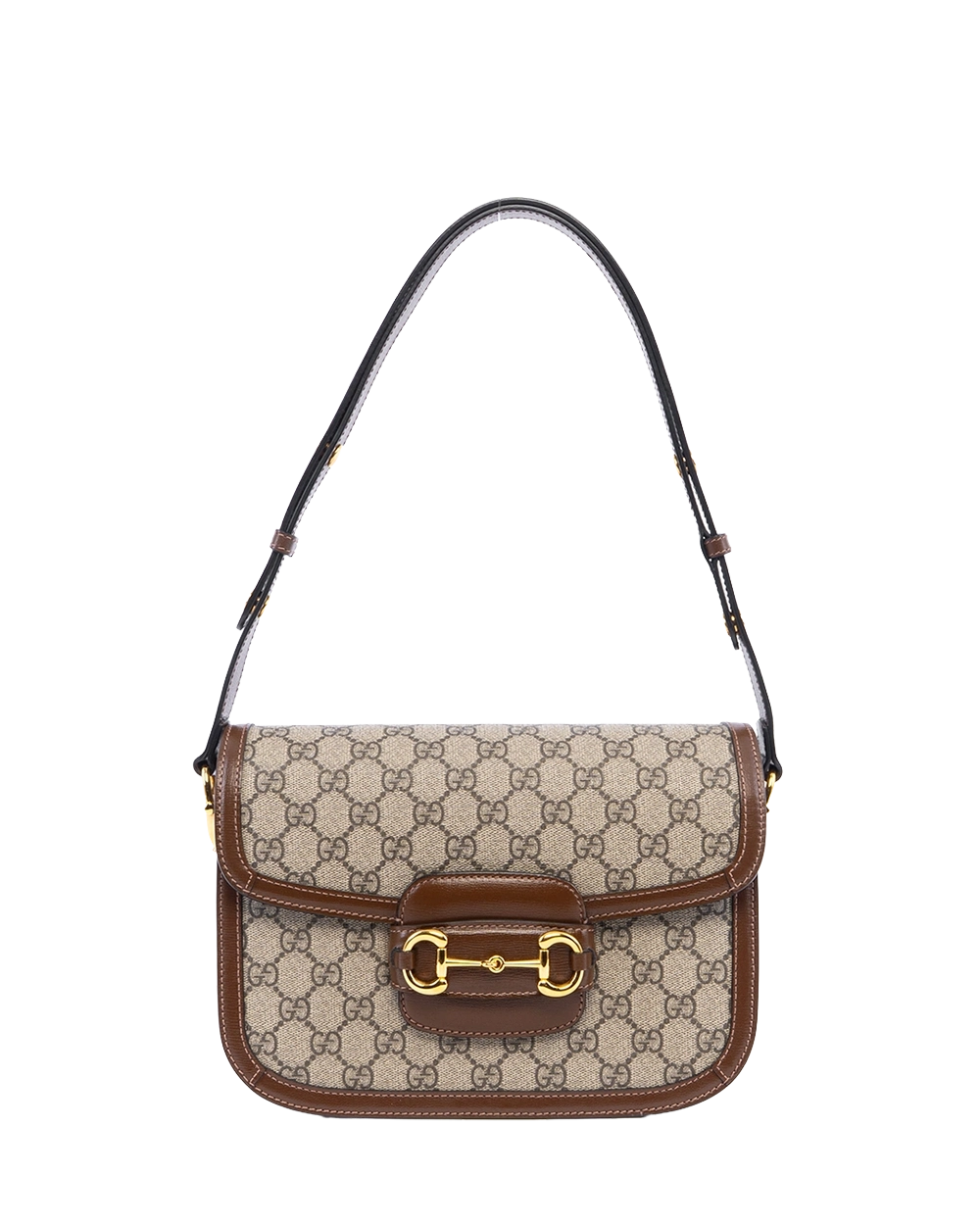 BB260279 GUCCI HORSEBIT 1955 MEDIUM BROWN GG MONOGRAM CANVAS GHW 602204 525040 result