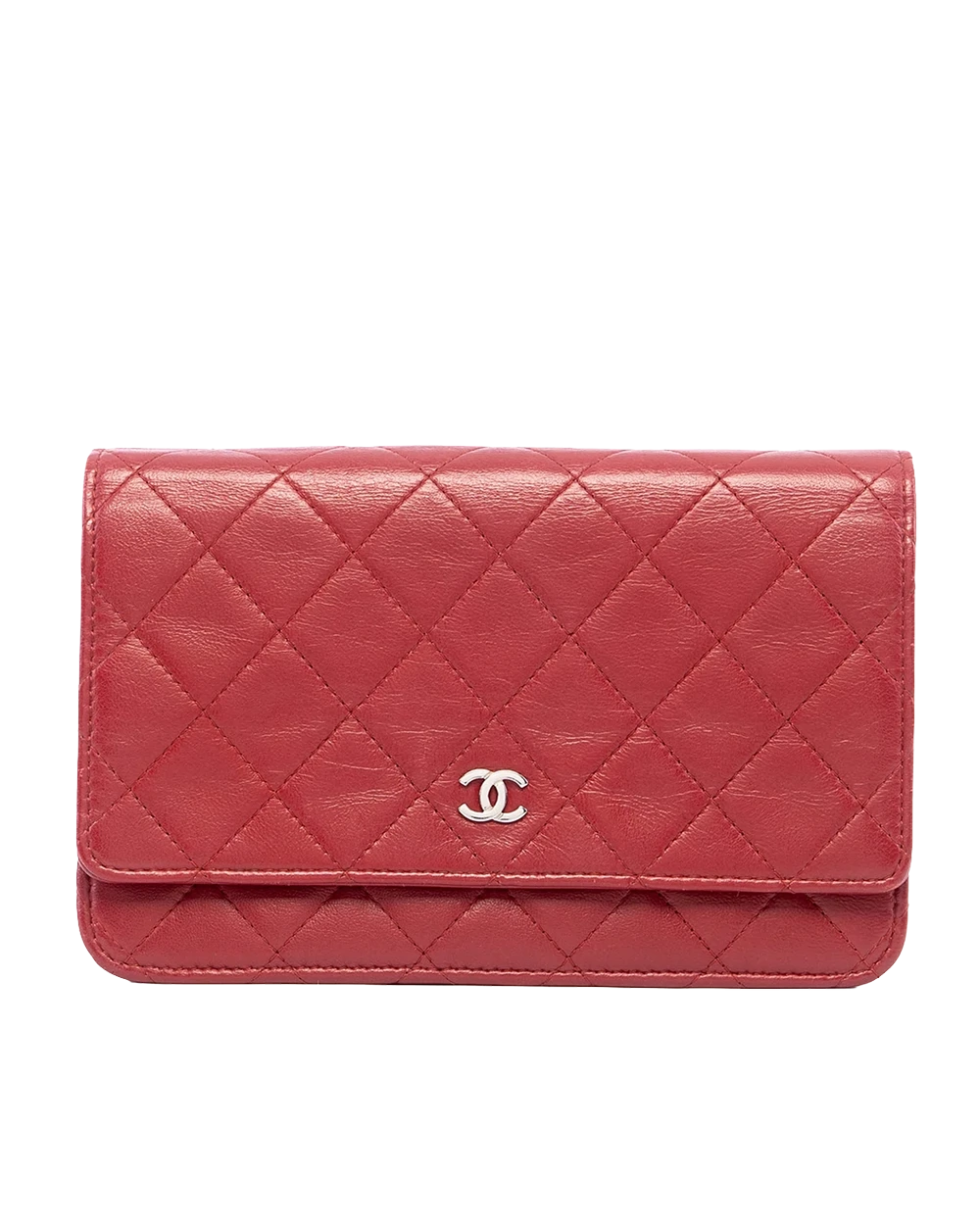 BB260550 CHANEL WOC 7.5 RED LAMB SHW 19307547