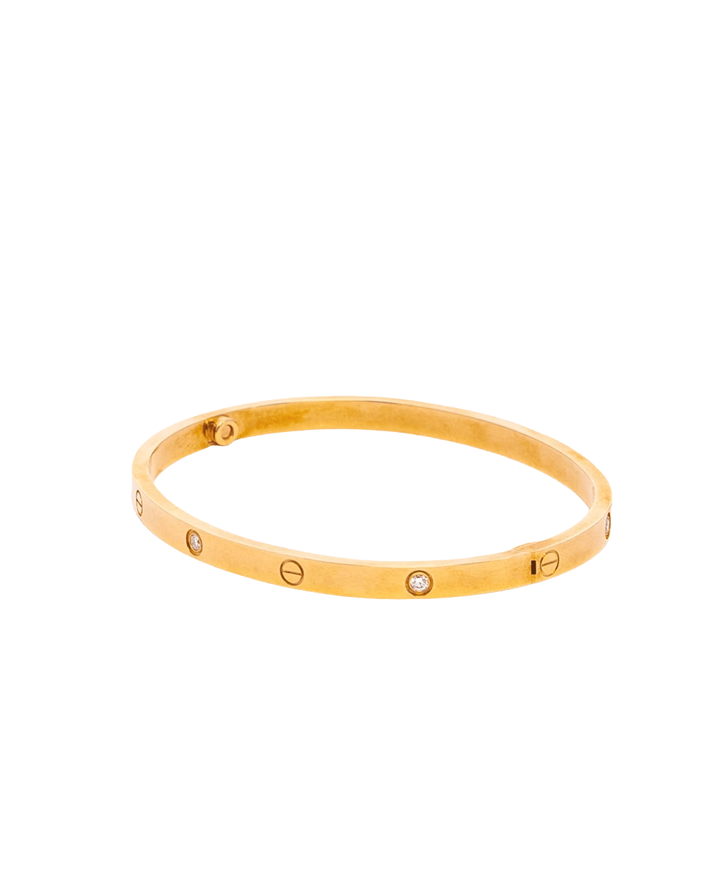 CARTIER LOVE DIAMOND BRACELET 16 GOLD VGH990 08546