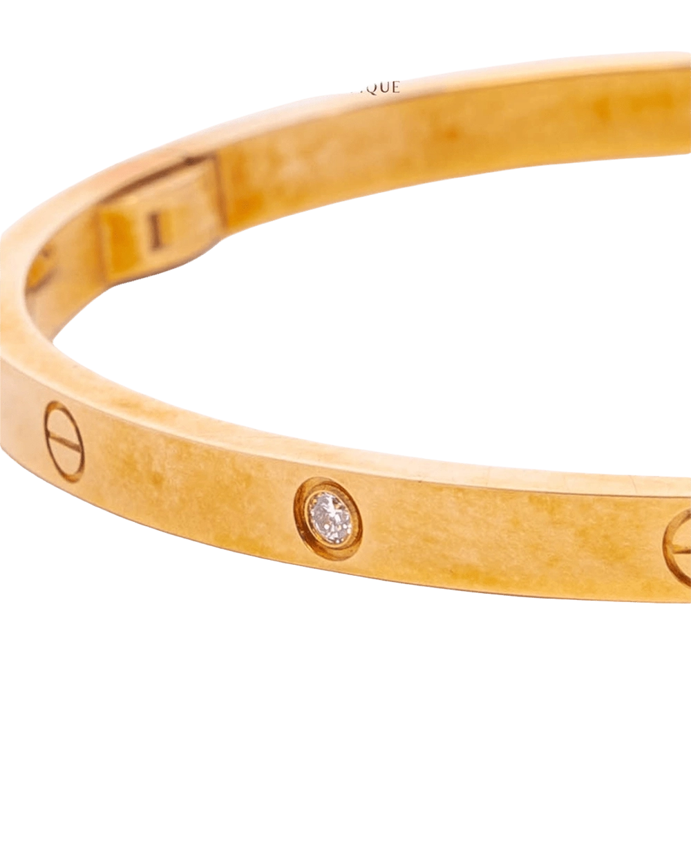 CARTIER LOVE DIAMOND BRACELET 16 GOLD VGH990 08548