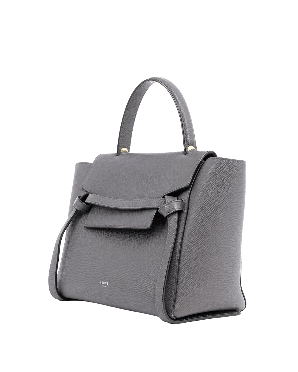 CELINE BELT BAG MICRO GREY CALF GHW S SL 4157 07990