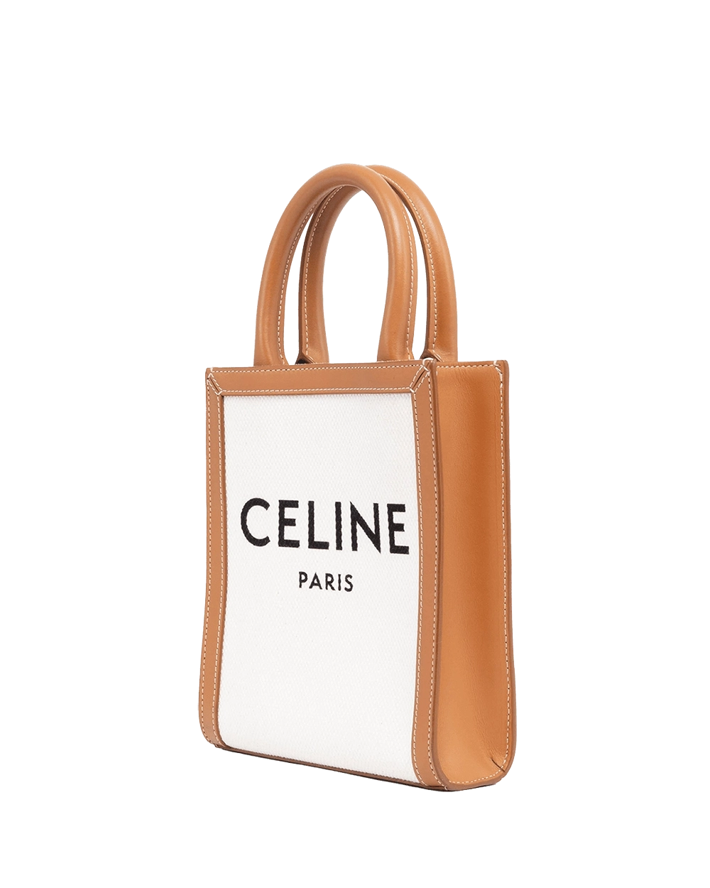 CELINE CABAS TOTE MINI BROWN NATURAL GHW S SL 4250 S AT 4230 06275