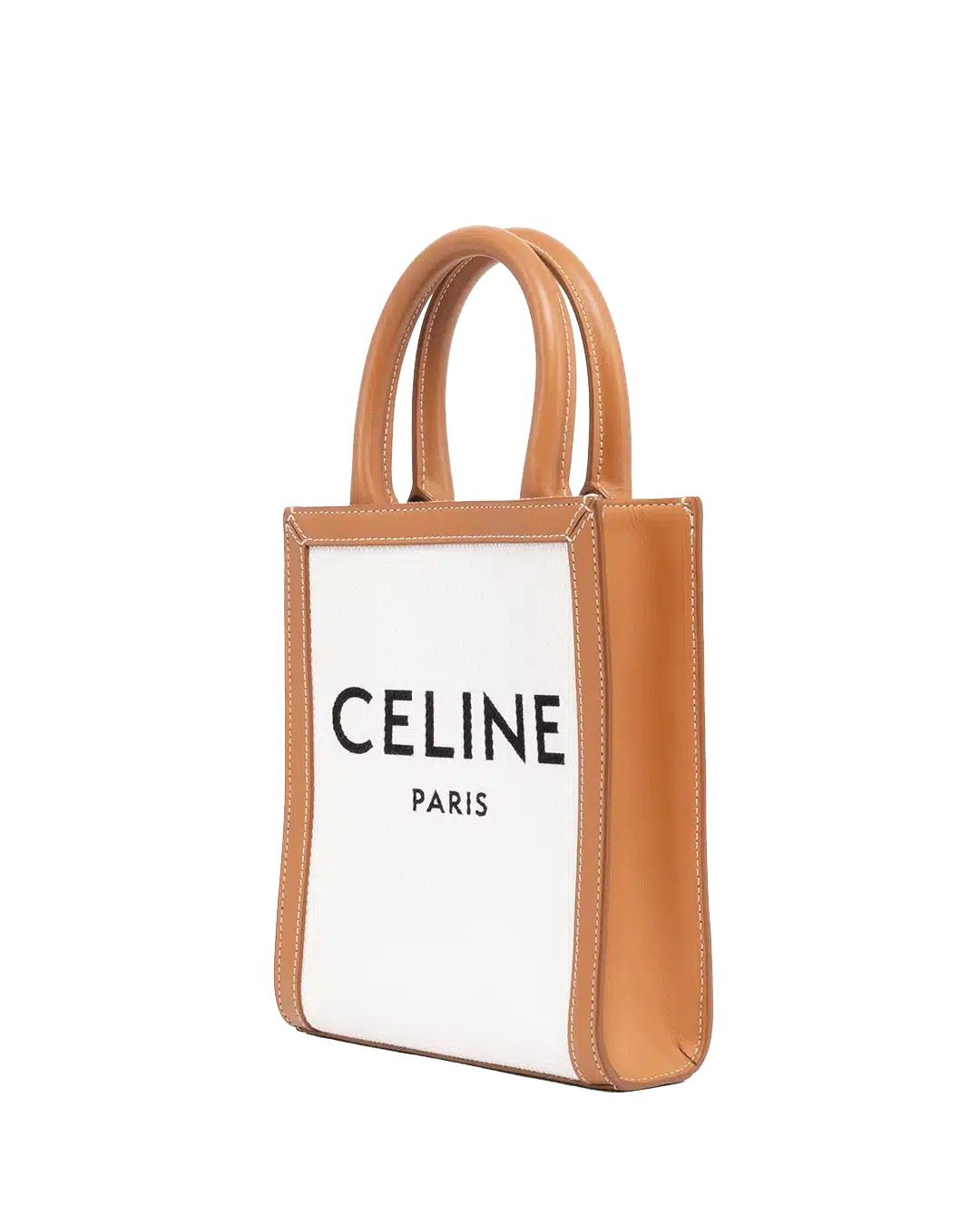 CELINE CABAS TOTE MINI BROWN NATURAL GHW S SL 4250 S AT 4230 06275