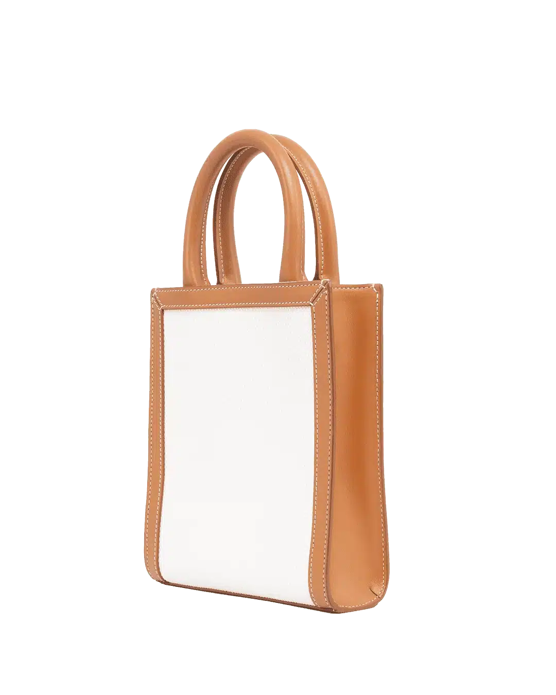 CELINE CABAS TOTE MINI BROWN NATURAL GHW S SL 4250 S AT 4230 06276
