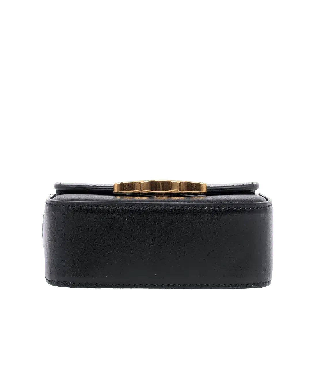 CELINE TRIOMPHE MINI BLACK CALF GHW FG 2292 05721