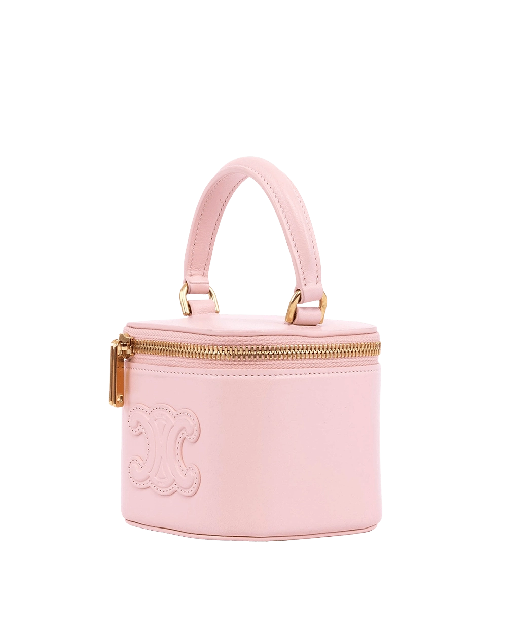 CELINE VANITY CASE MINI PINK CALF GHW U DS 0263 09467
