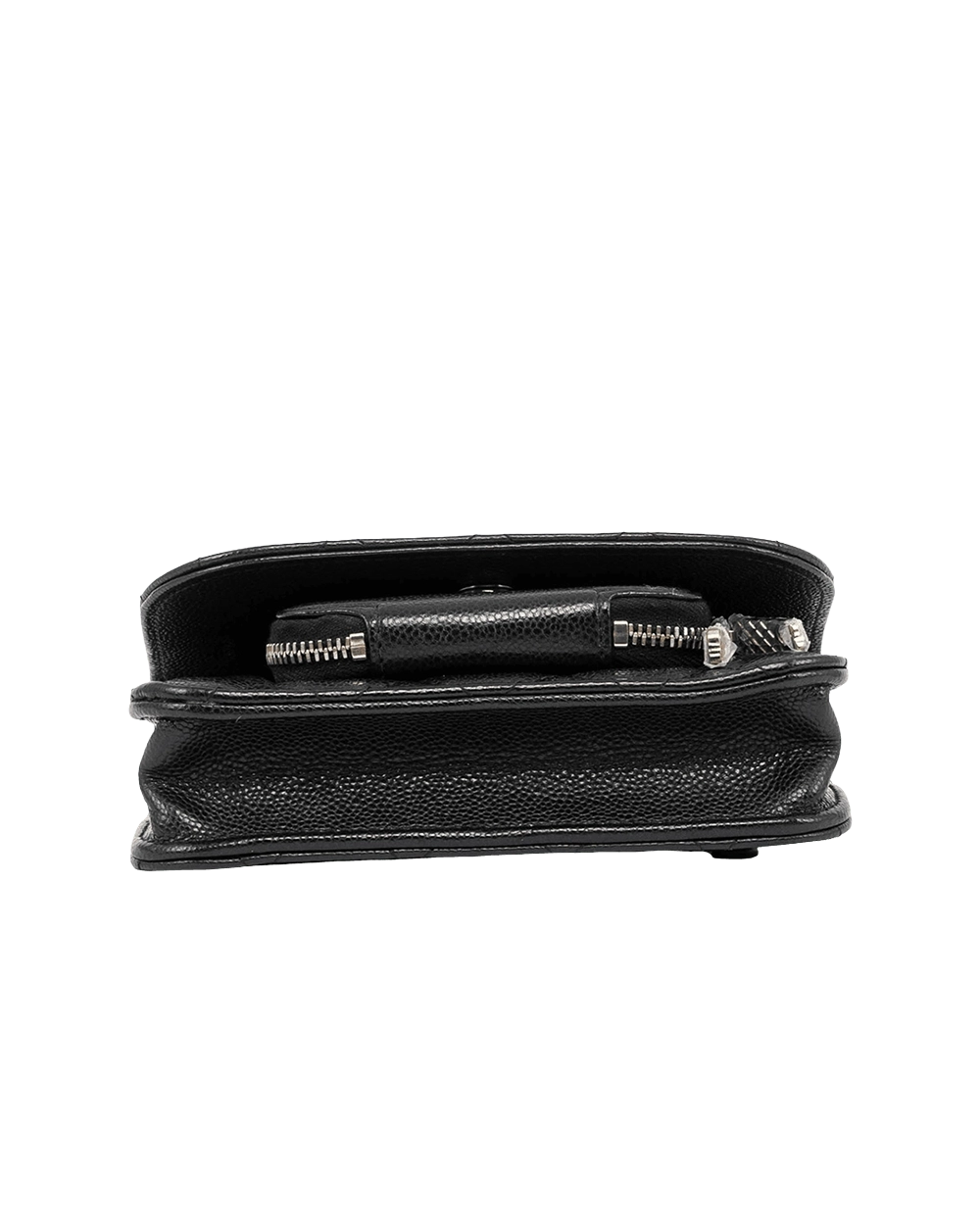 CHANEL AFFINTY BLACK CAVIAR GHW PJUXJ0U5 09728