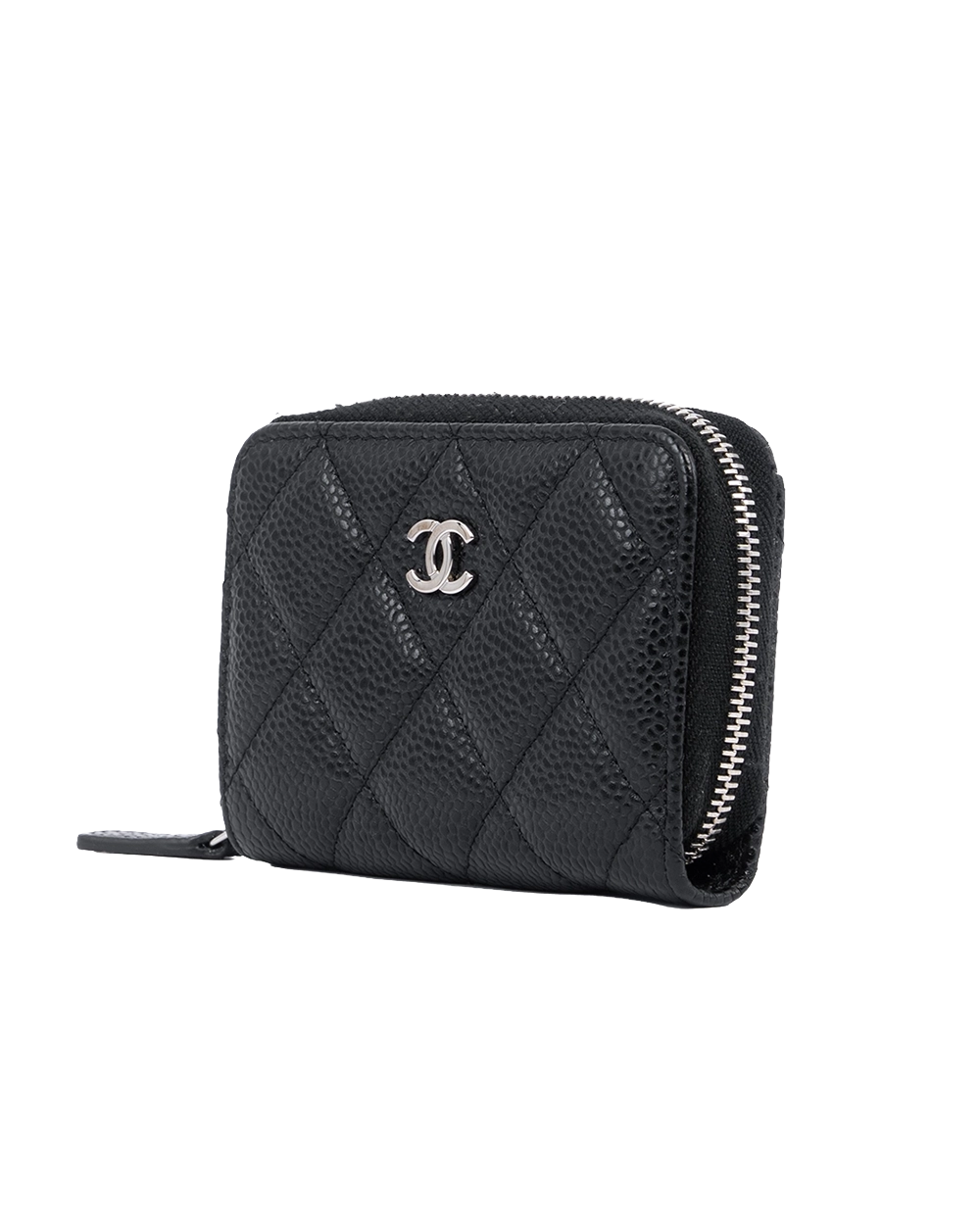 CHANEL CARD HOLDER SHORT BLACK CAVIAR GHW 31546110 01551 result