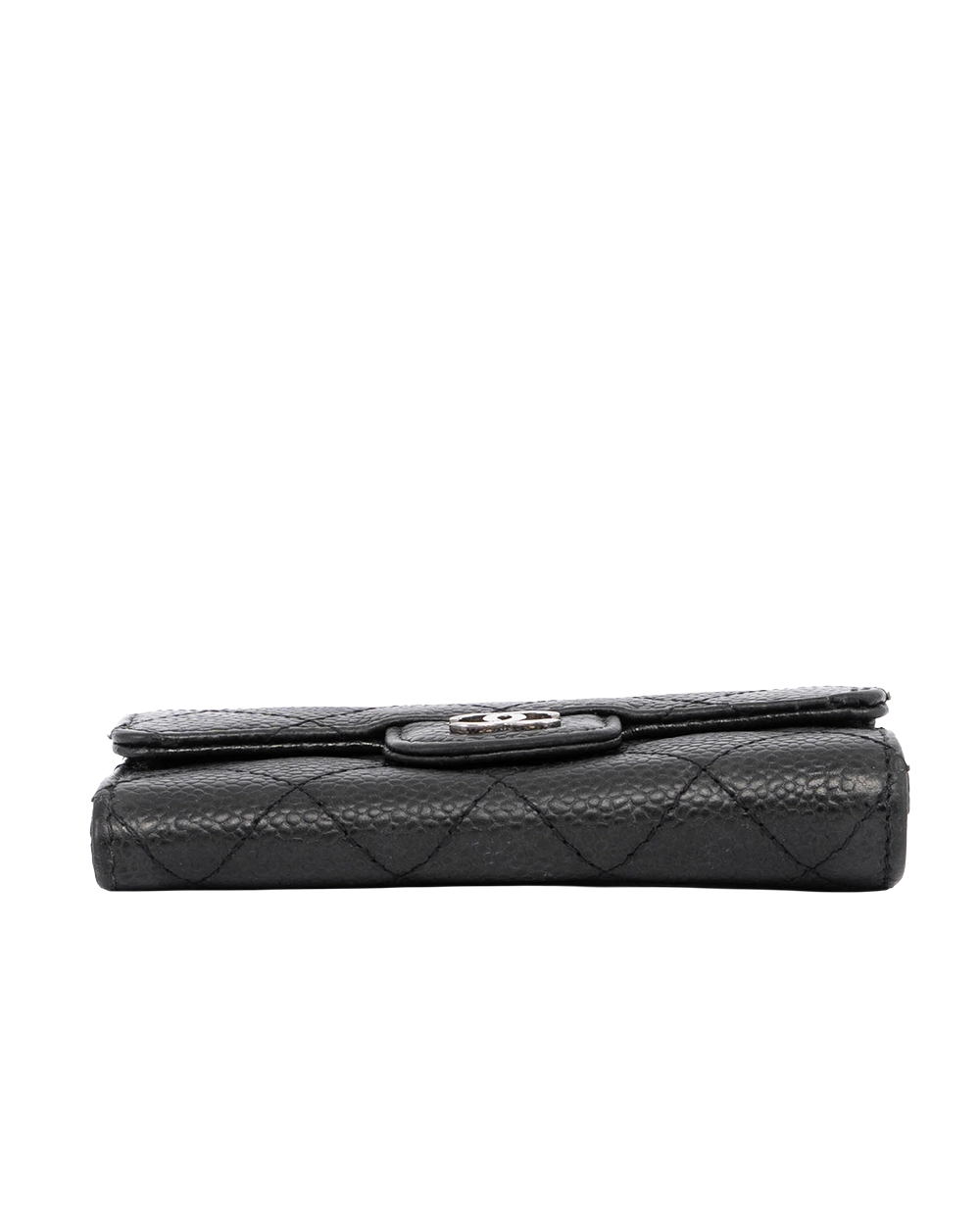 CHANEL CARD HOLDER SHORT BLACK CAVIAR SHW 25846505 05266