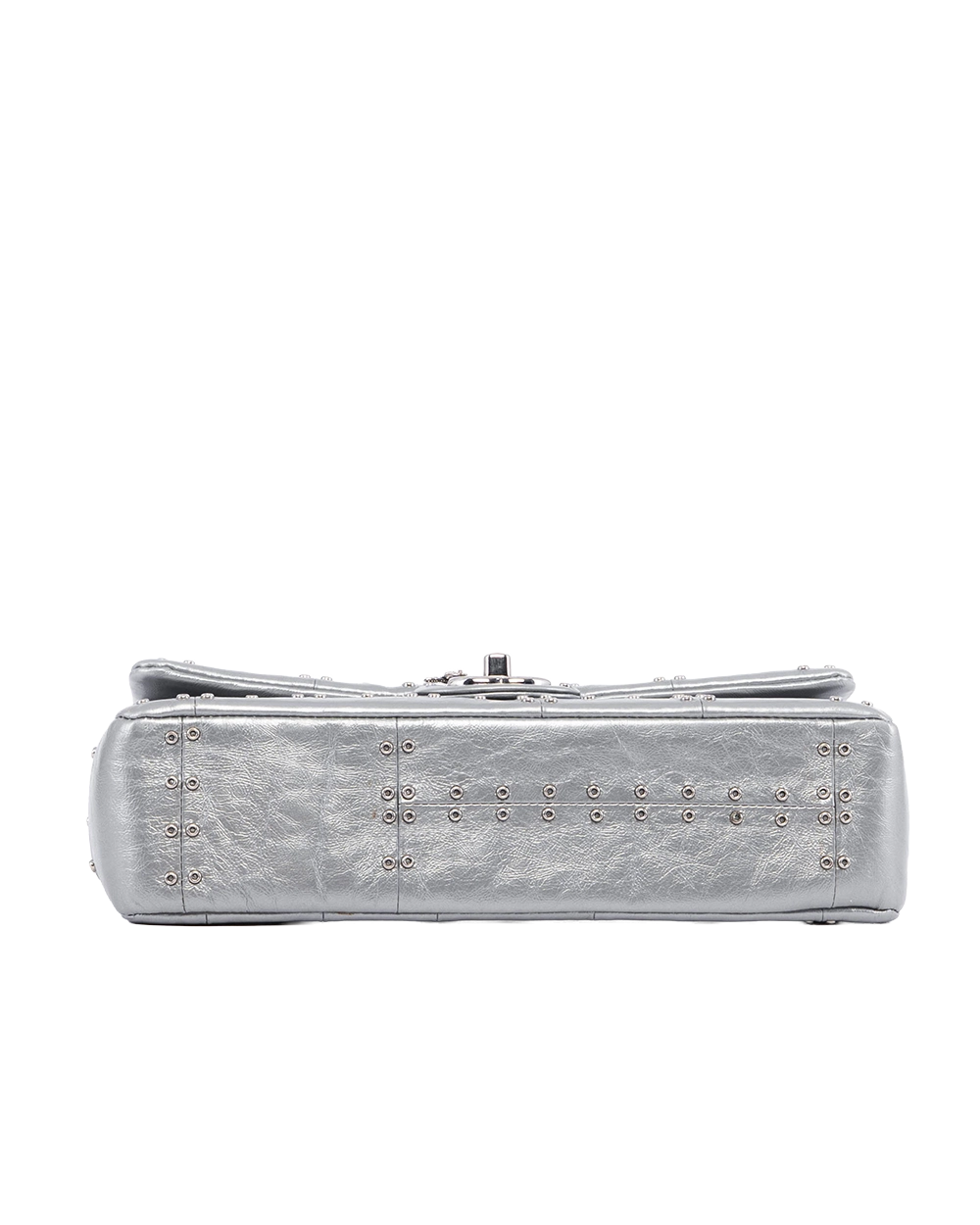 CHANEL CLASSIC 10 GREY AIRLINE CALF SHW 22480360 05745