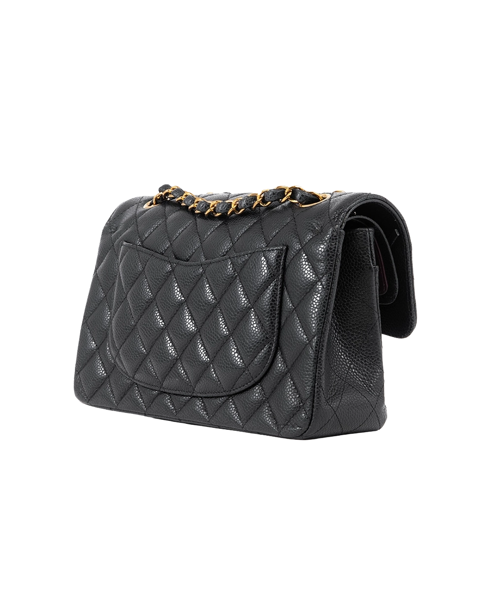 CHANEL CLASSIC 9 BLACK CAVIAR GHW JP0PA553 03455