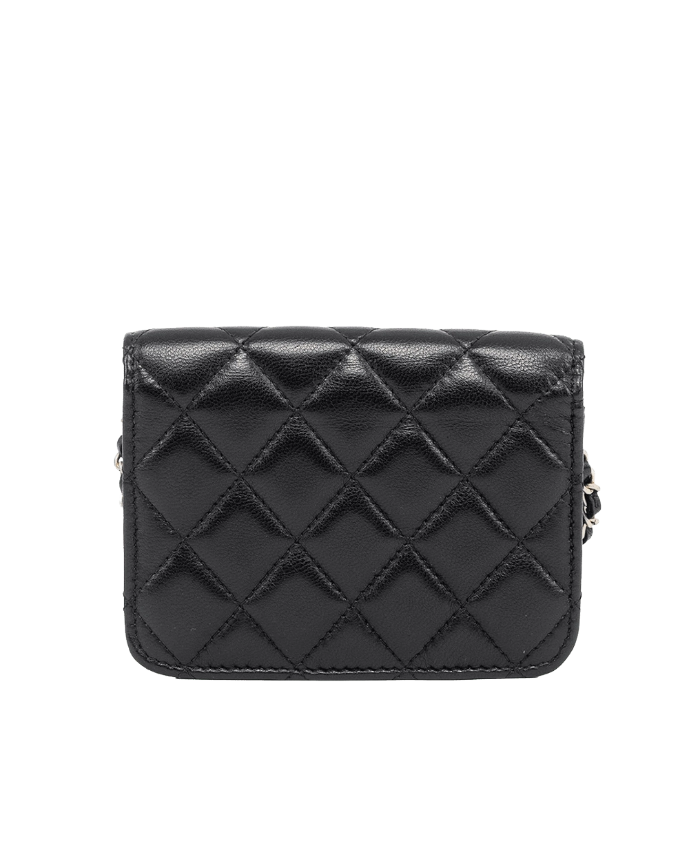 CHANEL CLUTCH ADJ BALL BLACK LAMB GHW 30986187 09639