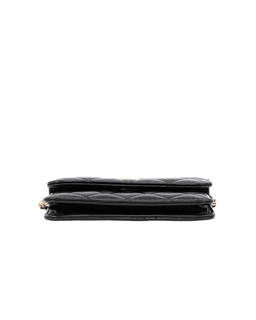 CHANEL CLUTCH ADJ BALL BLACK LAMB GHW 30986187 09640