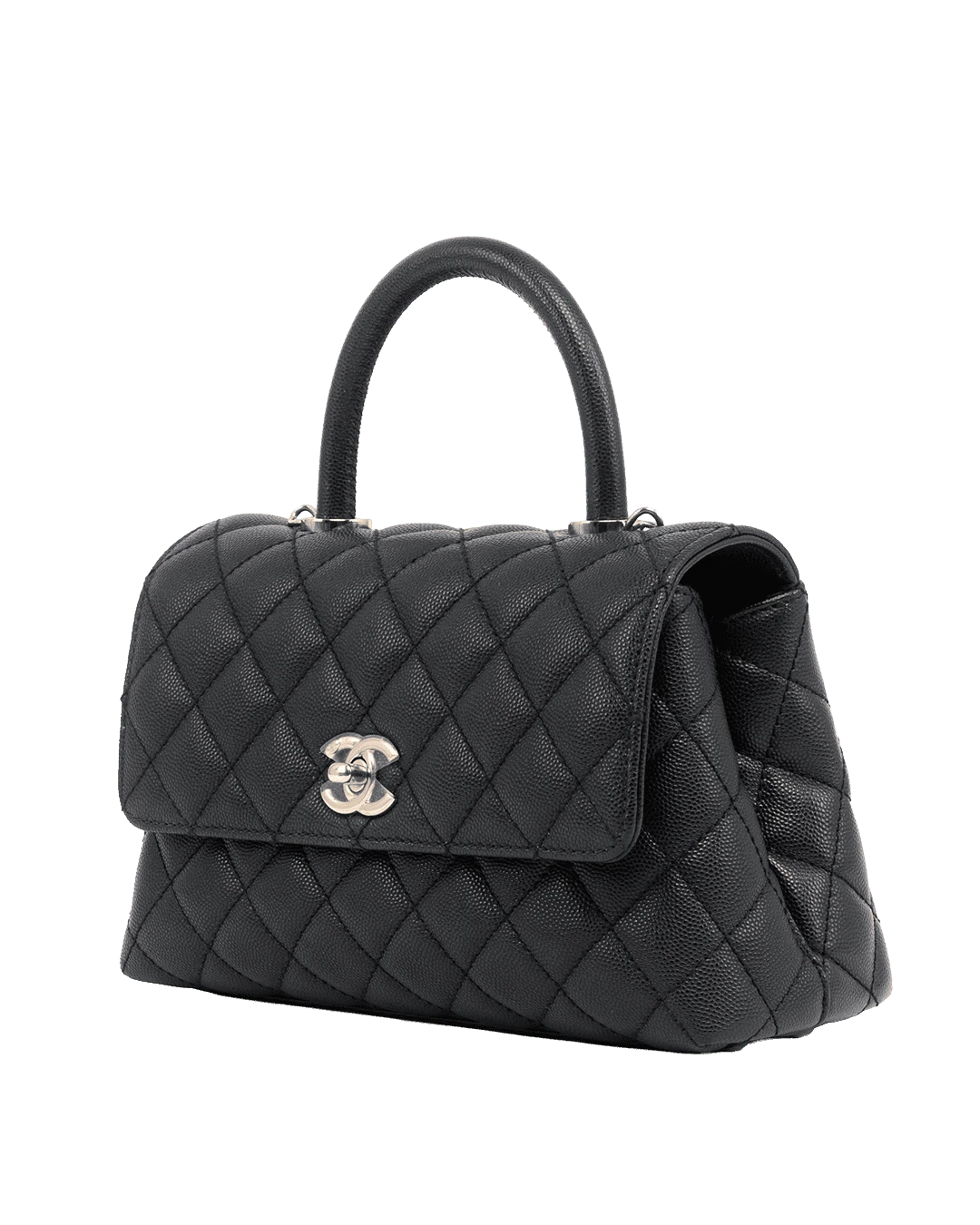CHANEL COCO 9.5 BLACK CAVIAR GHW JPAN3UJL 06801 result