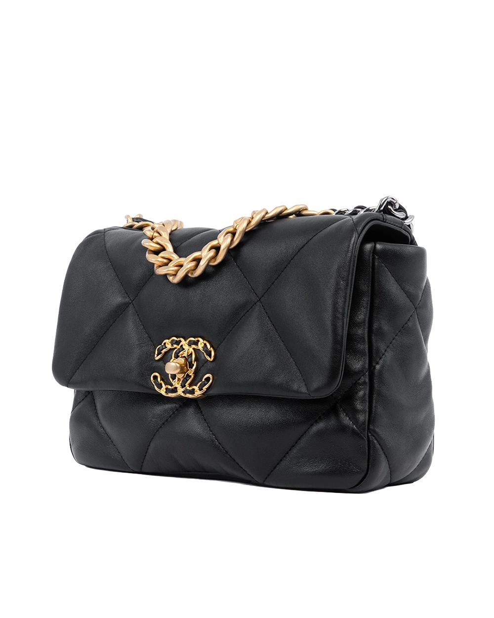 CHANEL FLAP 19 26 BLACK LAMB SGHW J68PC3E7 01936 result