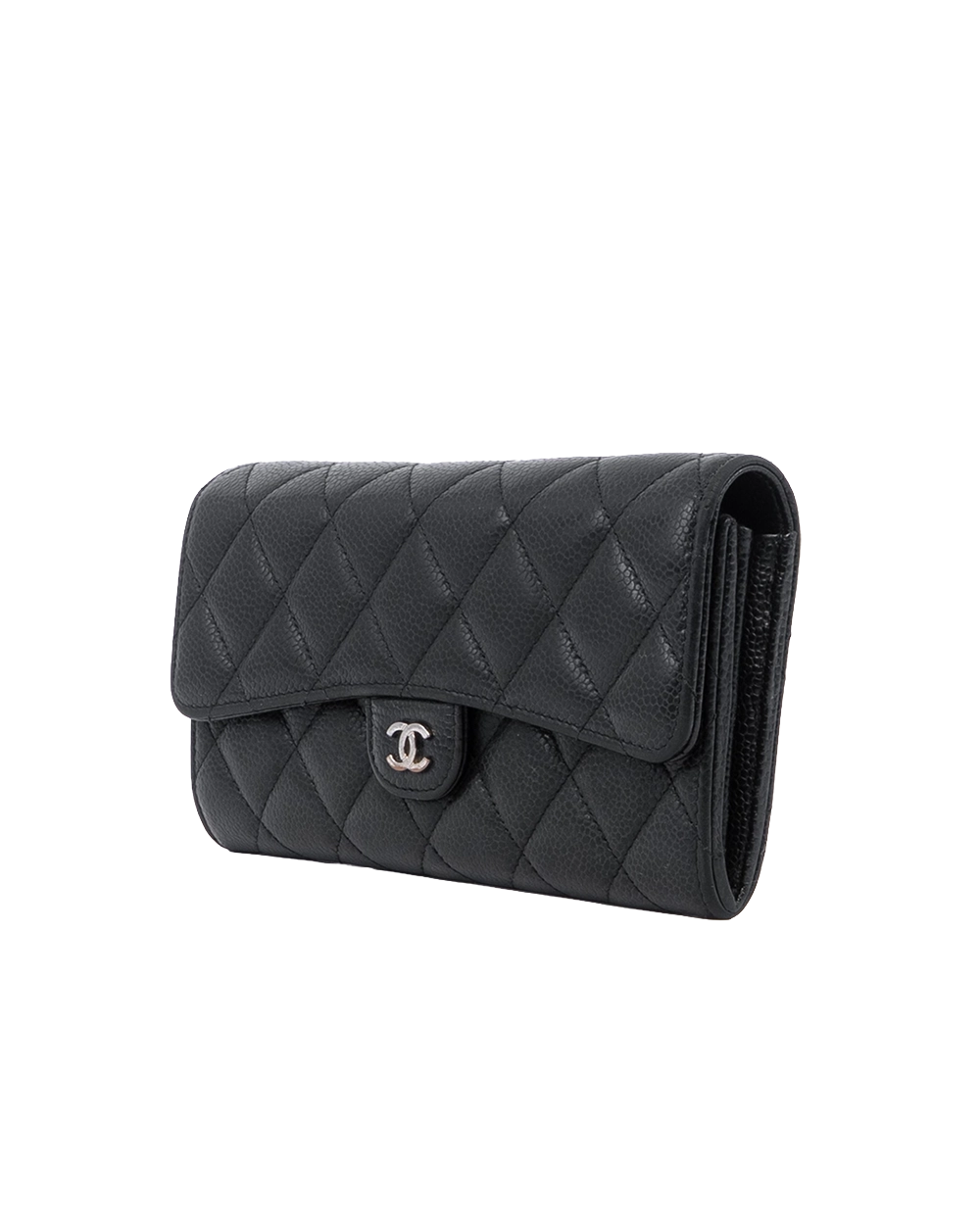 CHANEL SARAH WALLET LONG BLACK CAVIAR SHW 31572657 02065 result