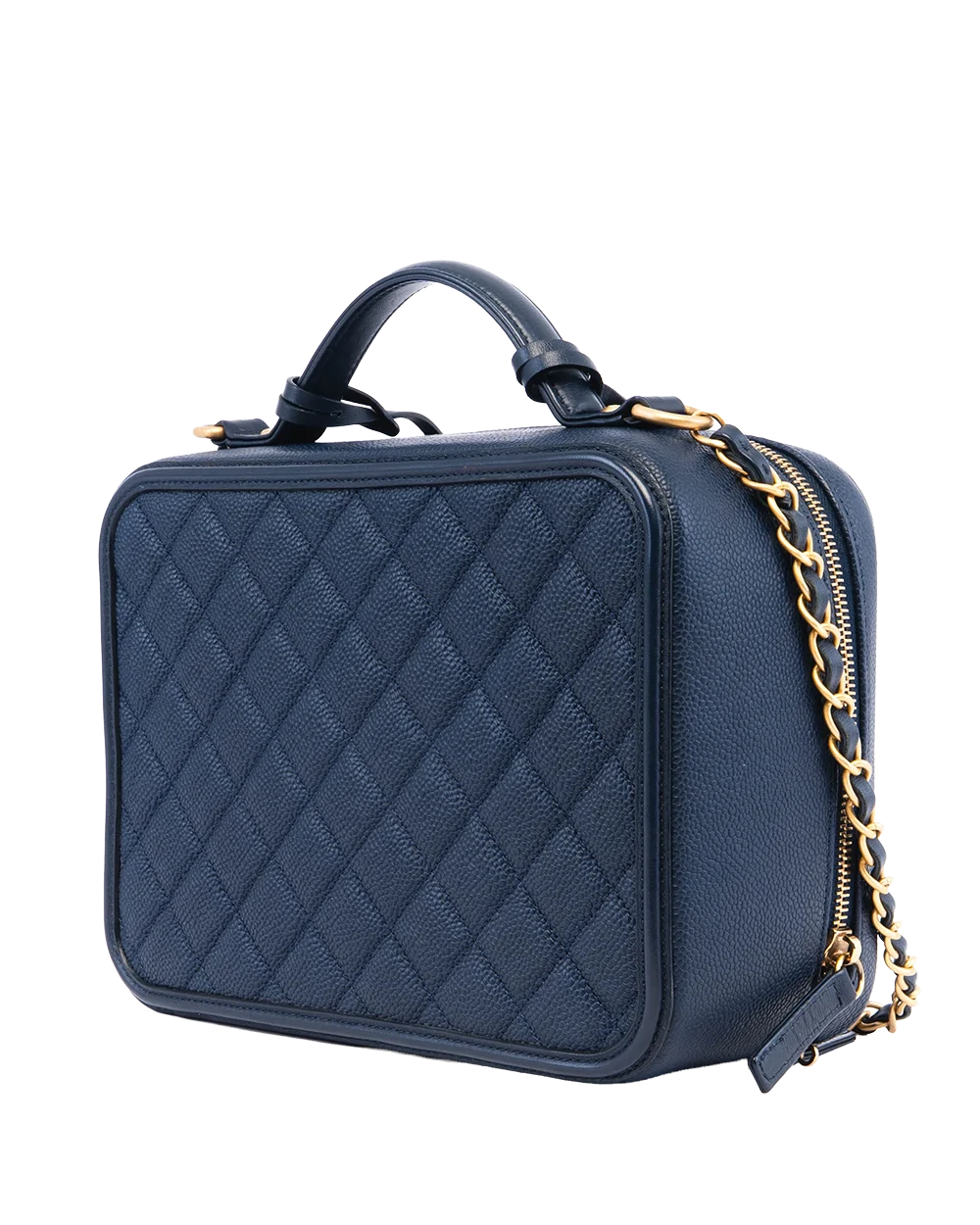 CHANEL VANITY 9 NAVY CAVAIR 24864520 04720