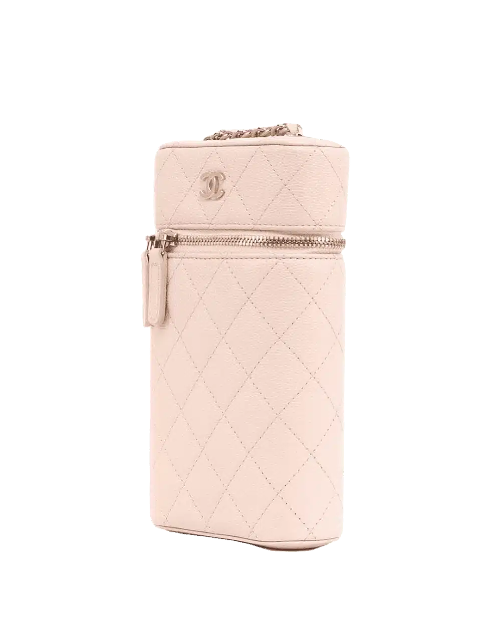 CHANEL VANITY PHONE PINK NUDE CAVIAR GHW 31722955 06850 result