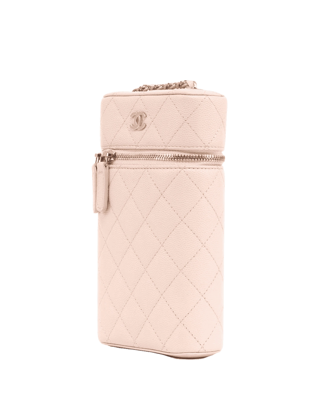 CHANEL VANITY PHONE PINK NUDE CAVIAR GHW 31722955 06850 result