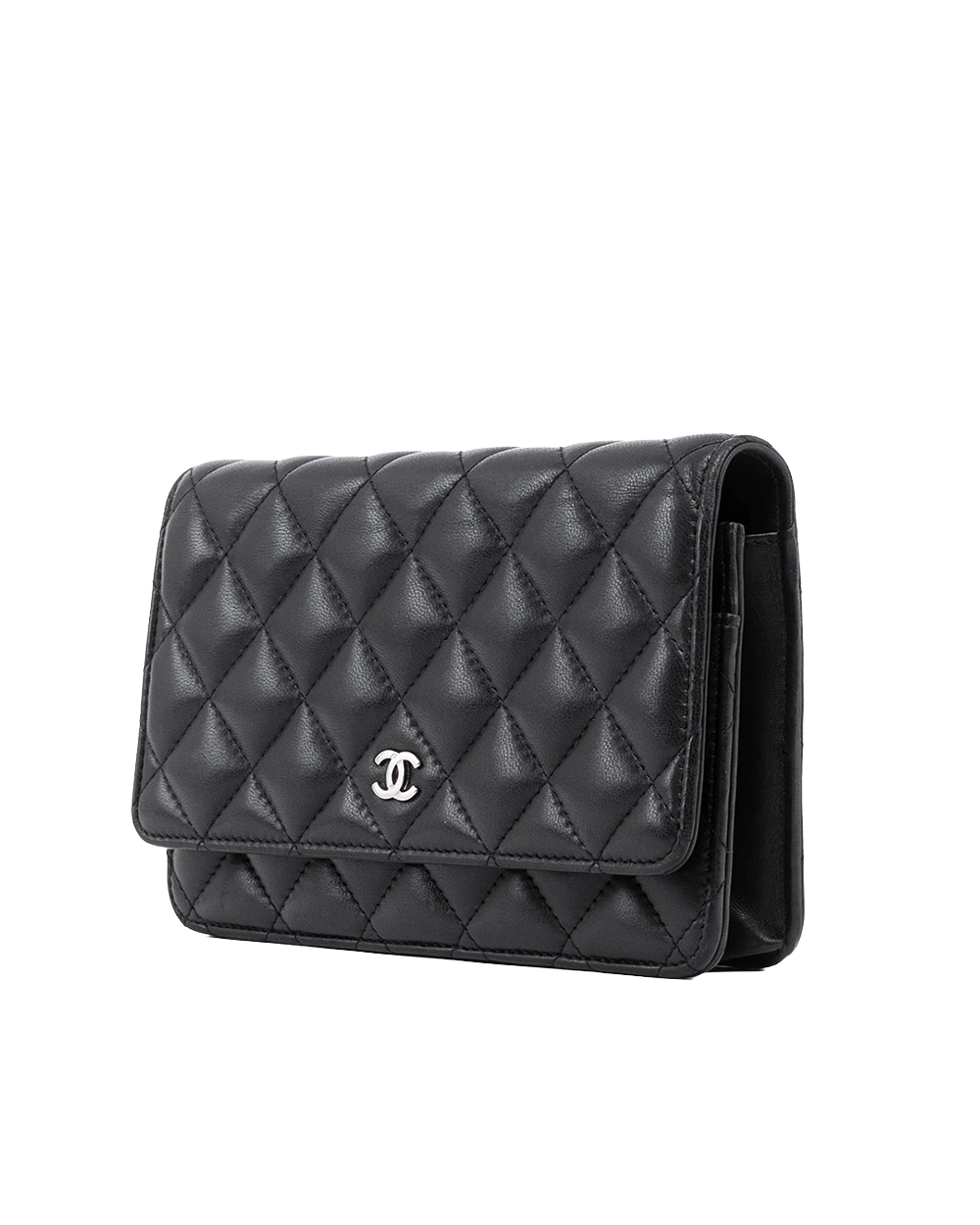 CHANEL WOC 7.5 BLACK LAMB SHW 22894002 02871