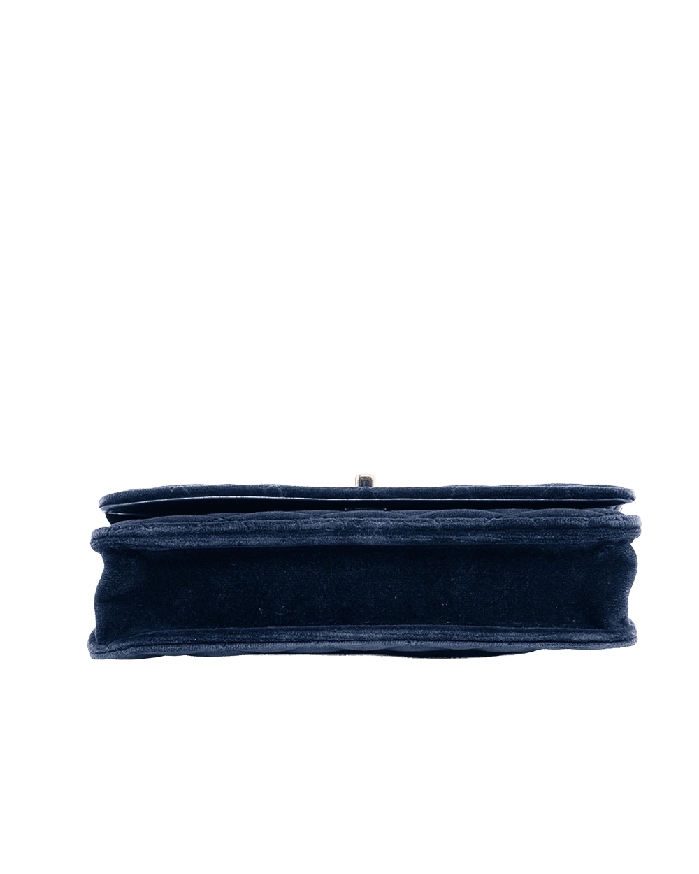 CHANEL WOC BLUE NAVY VELVET GHW 30517714 07651