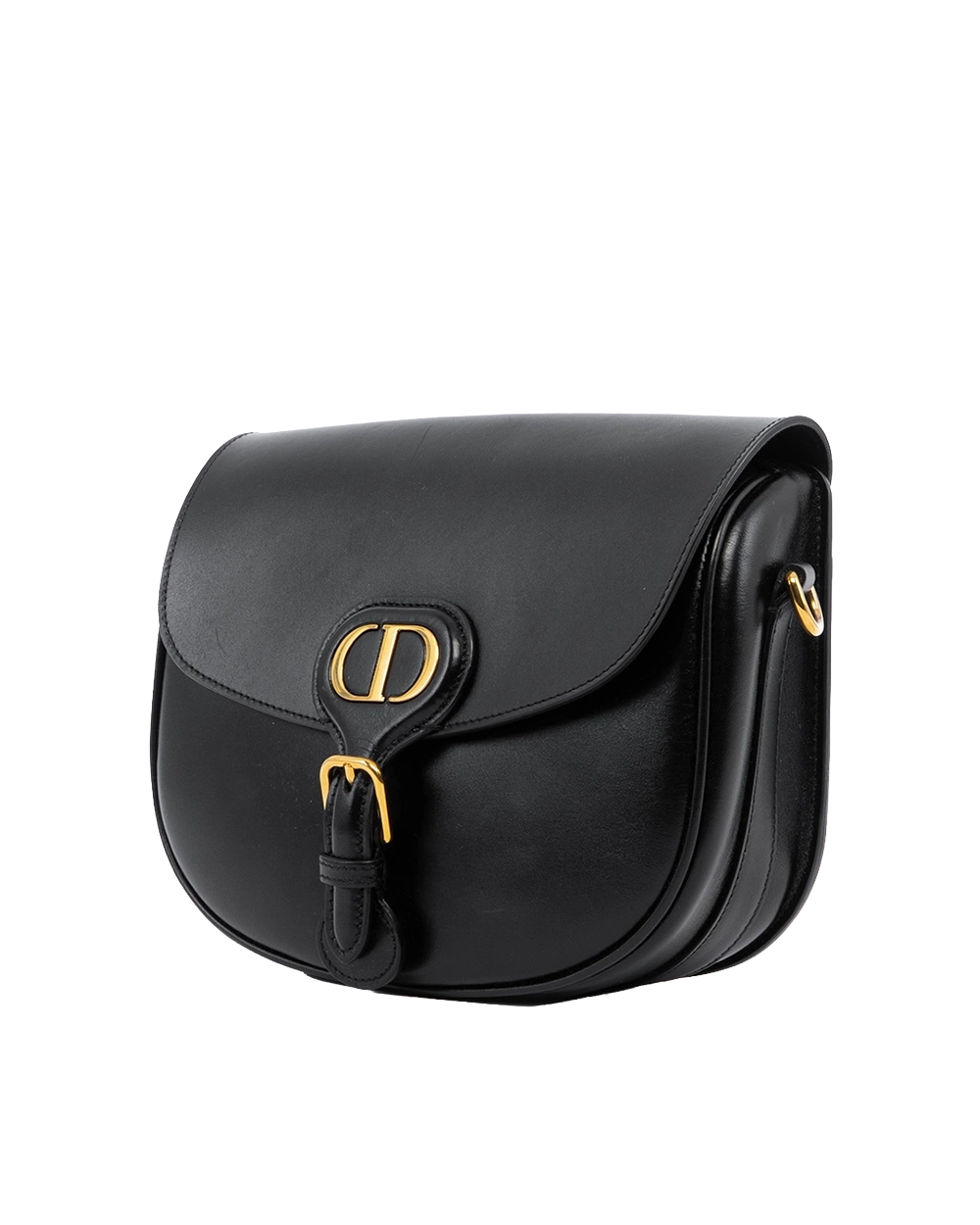 DIOR BOBBY MEDIUM BLACK CALF GHW 09 BO 0230 00782