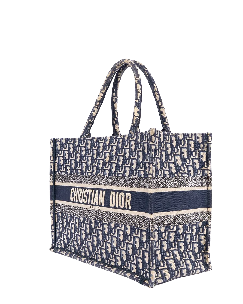 DIOR BOOK TOTE SMALL BLUE OBLIQUE 50 MA 0250 04165