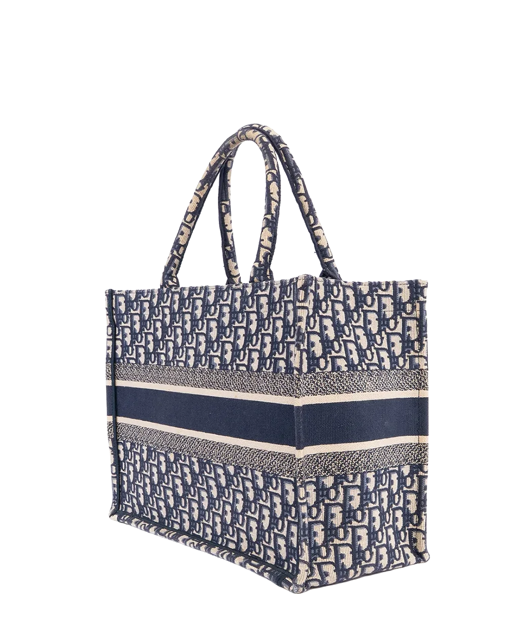 DIOR BOOK TOTE SMALL BLUE OBLIQUE 50 MA 0250 04168