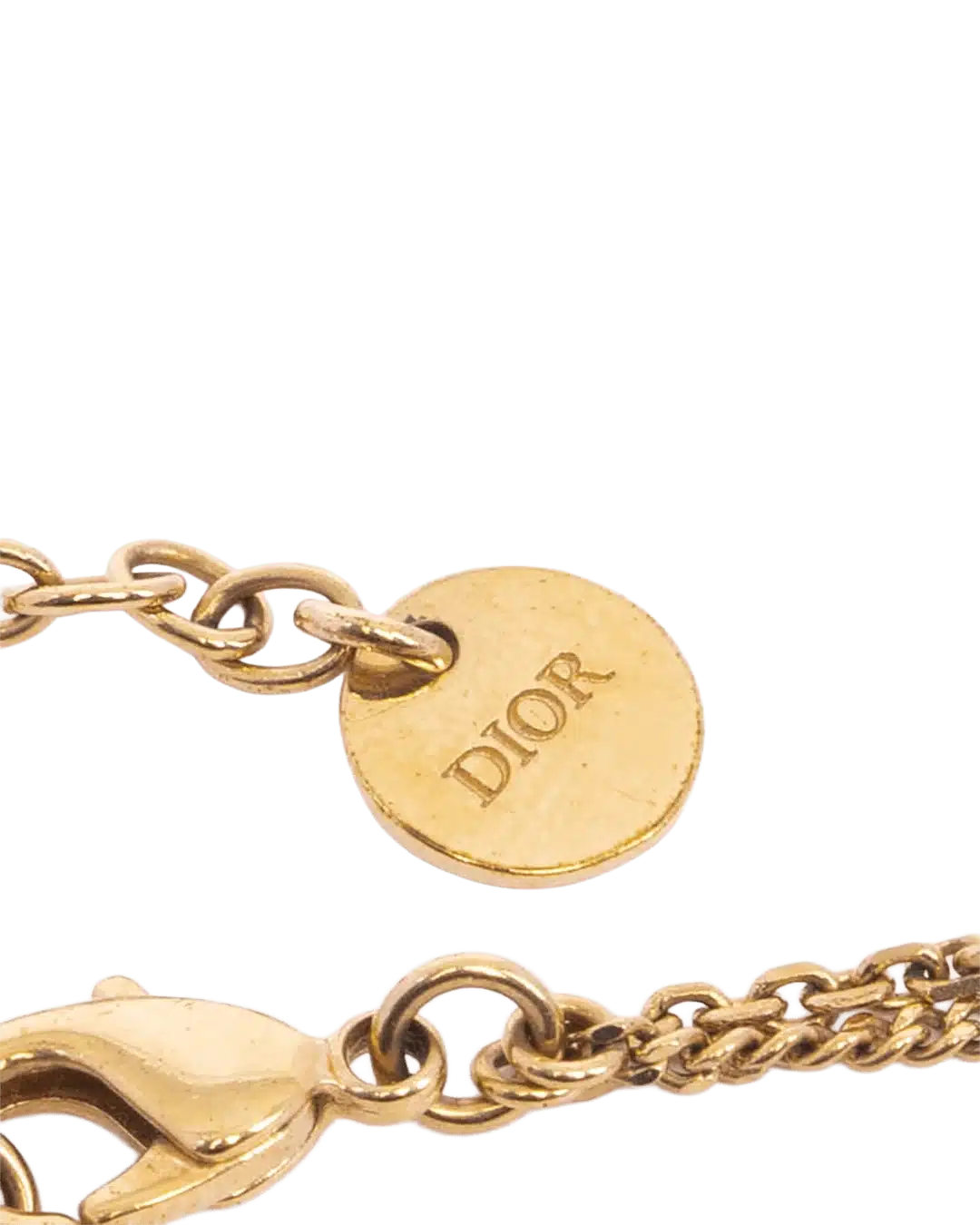 DIOR CD PETIT BRACELET GOLD PEARL GHW 06073