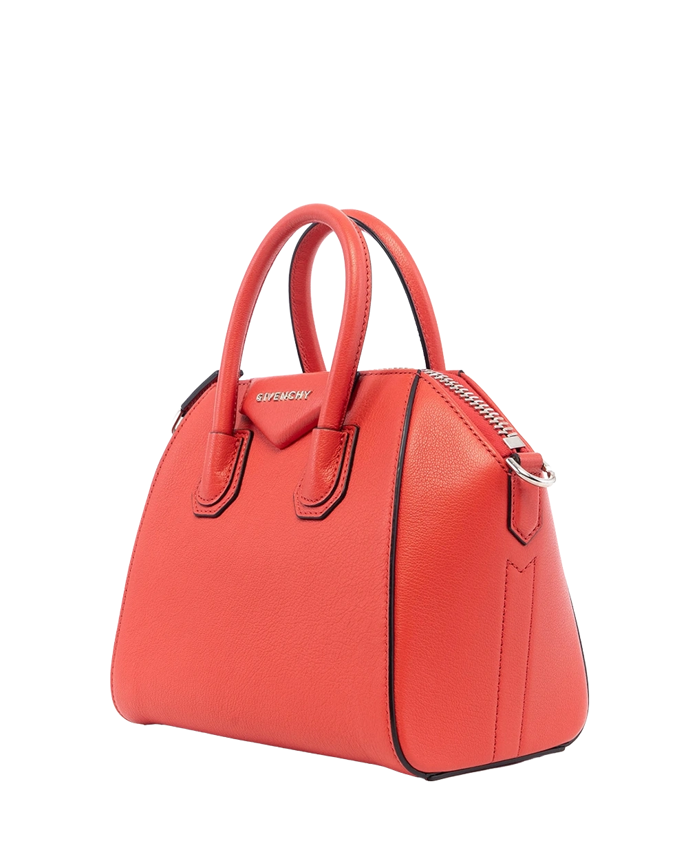 GIVENCHY ANTIGONA SMALL RED CALF SHW MICROCHIP 02778