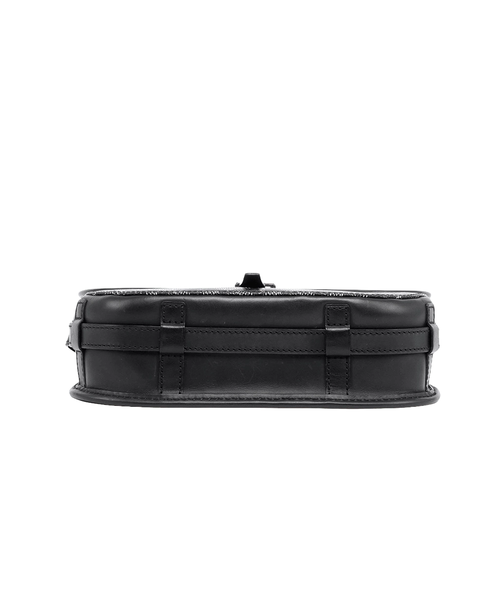 GOYARD BELVEDERE PM BLACK CANVAS SHW IDC 020185 06426