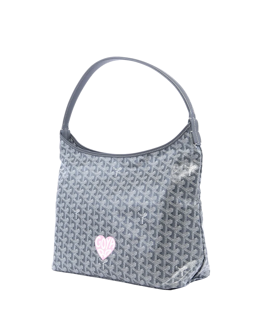GOYARD BOHEME HOBO PM GRAY CANVAS SHW LME 020256 01657 result