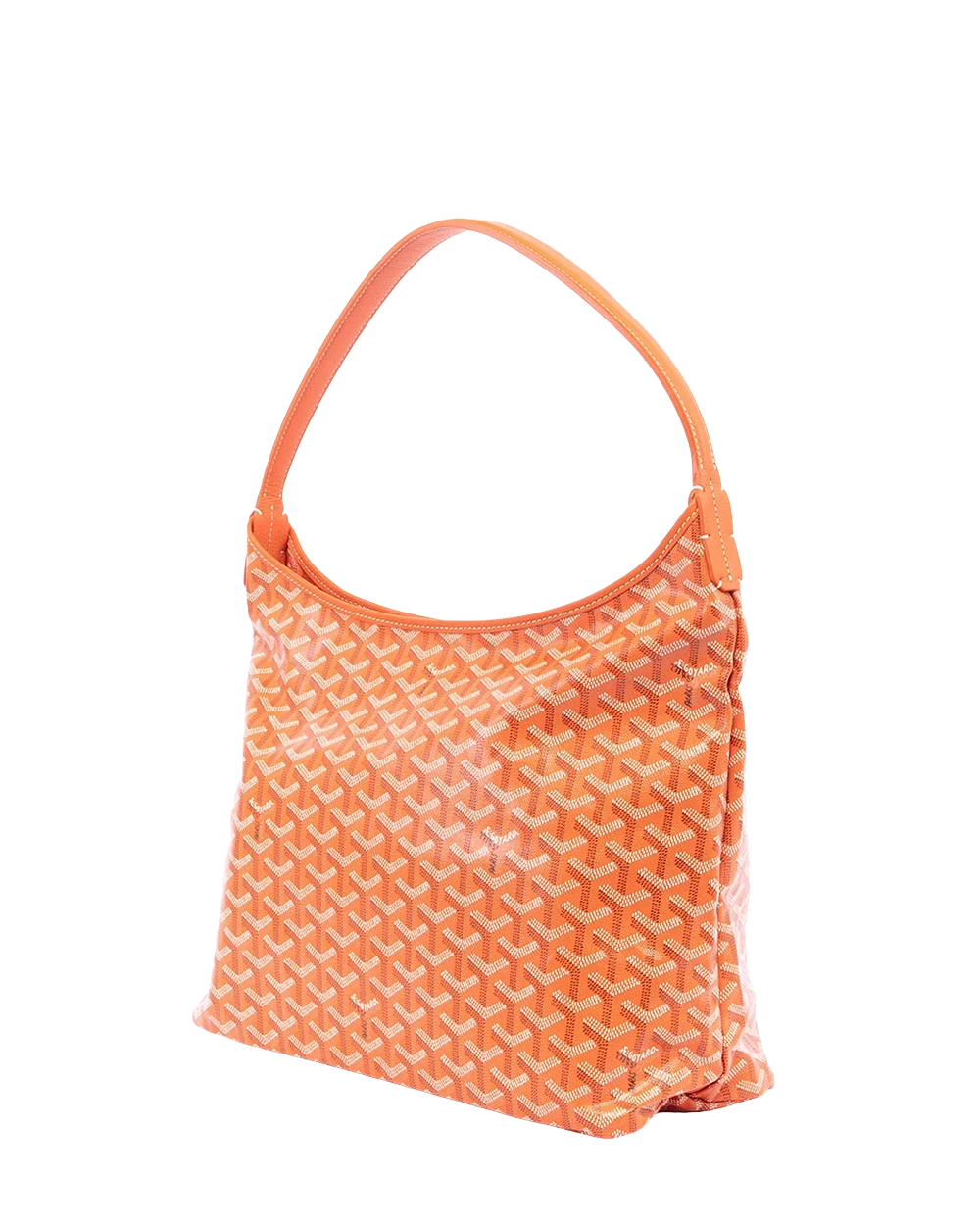 GOYARD BOHEME HOBO PM ORANGE CANVAS SHW LME020234 00311