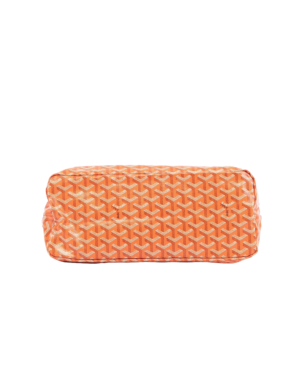 GOYARD BOHEME HOBO PM ORANGE CANVAS SHW LME020234 00313