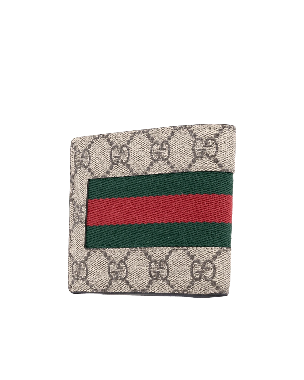 GUCCI 8 CARDS SHORT BROWN RED GREEN GG SUPREME MONOGRAM CANVAS 408827 2778 09655