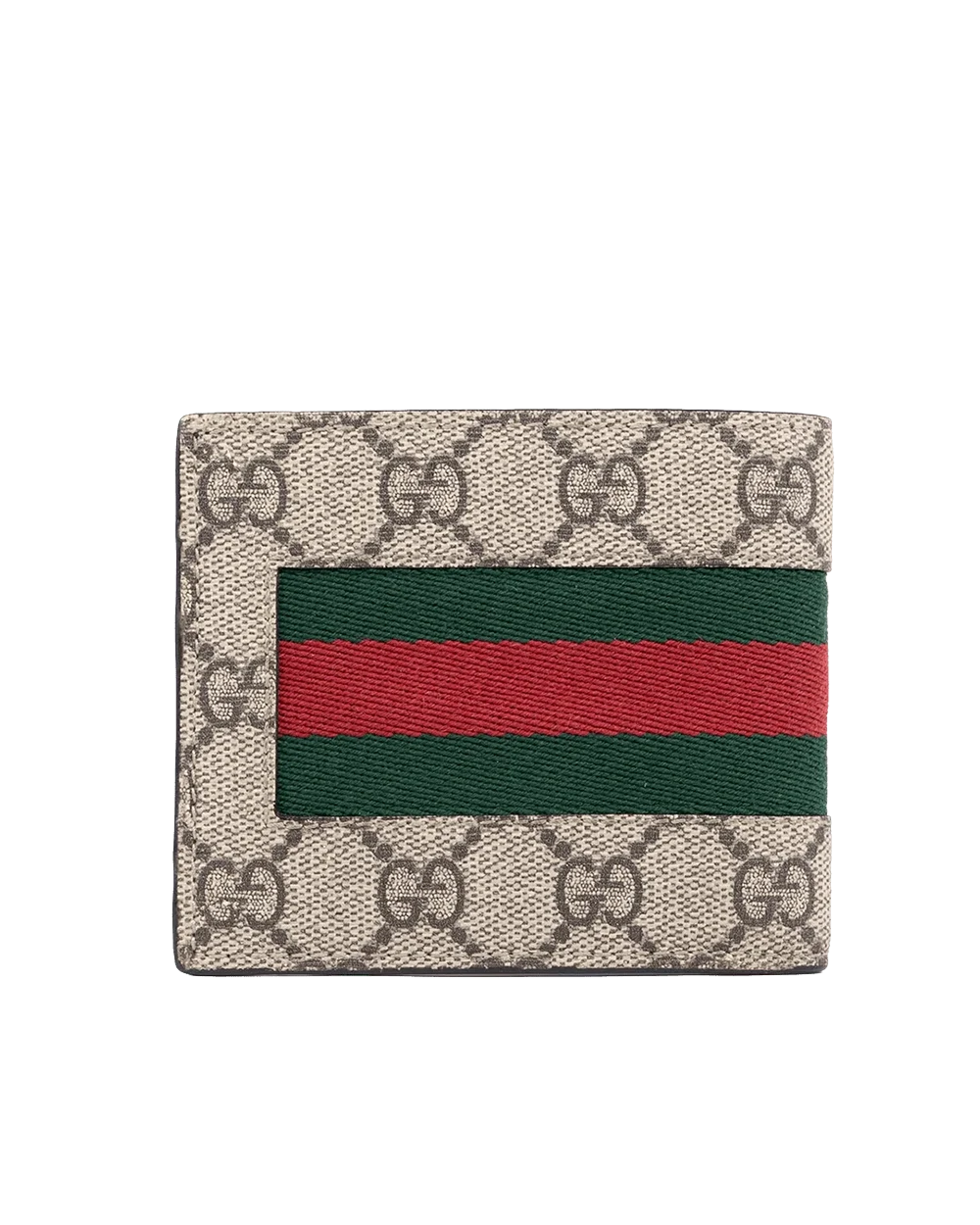GUCCI 8 CARDS SHORT BROWN RED GREEN GG SUPREME MONOGRAM CANVAS 408827 2778 09656