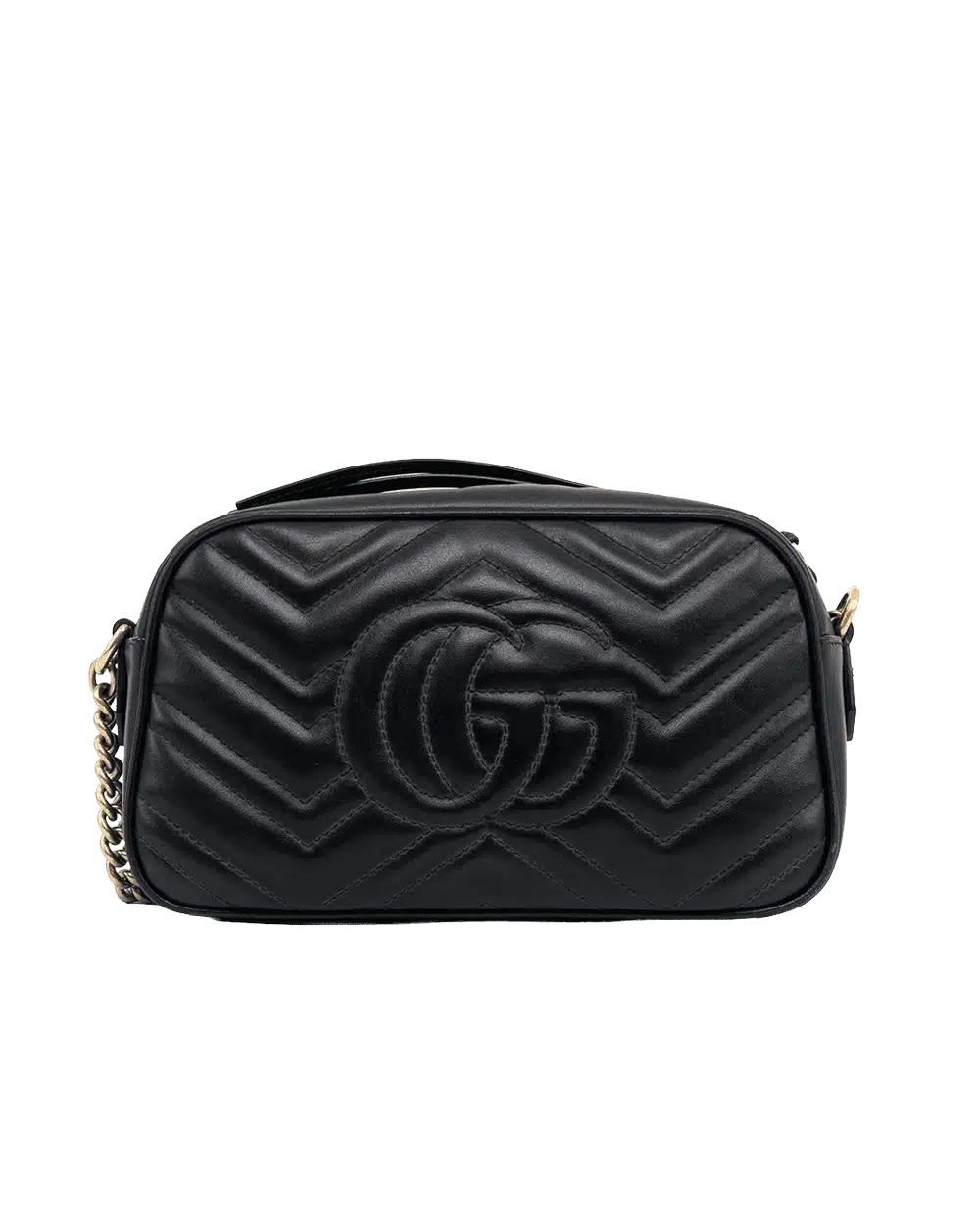 GUCCI CAMERA MARMONT 24 BLACK CALF GHW 447632 493075 07257 result