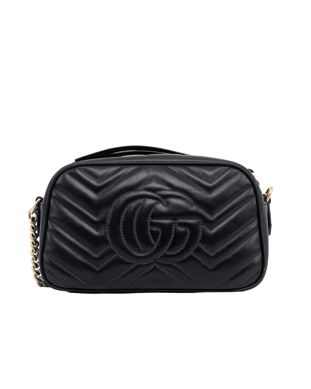 GUCCI CAMERA MARMONT 24 BLACK CALF GHW 447632 493075 07257 result