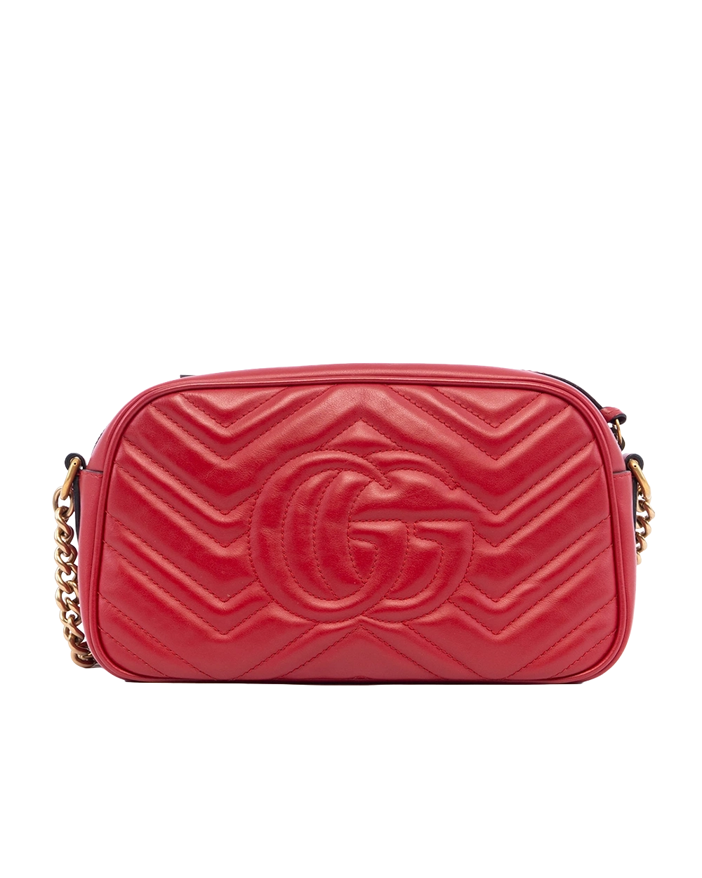 GUCCI CAMERA MARMONT 24 RED CALF GHW 447632 001998 01067