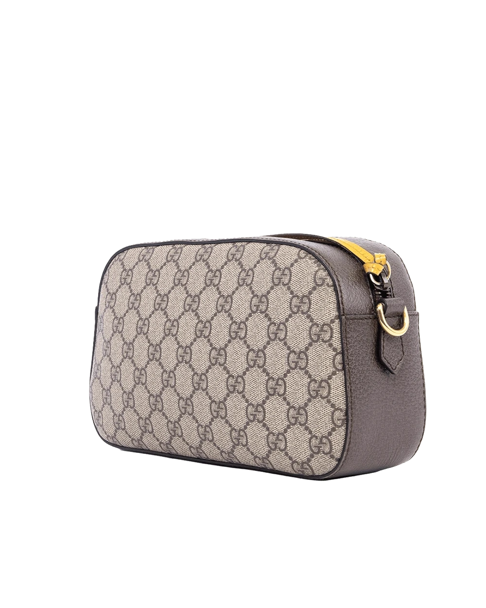 GUCCI CAMERA TIGER BROWN GG MONOGRAM CANVAS GHW 476466 498879 09487