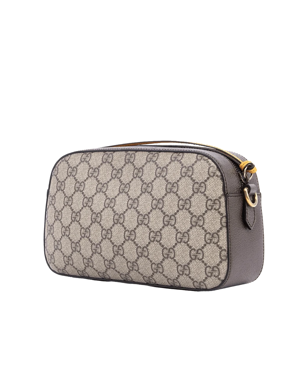 GUCCI CAMERA TIGER BROWN GG MONOGRAM CANVAS GHW 476466 498879 09507