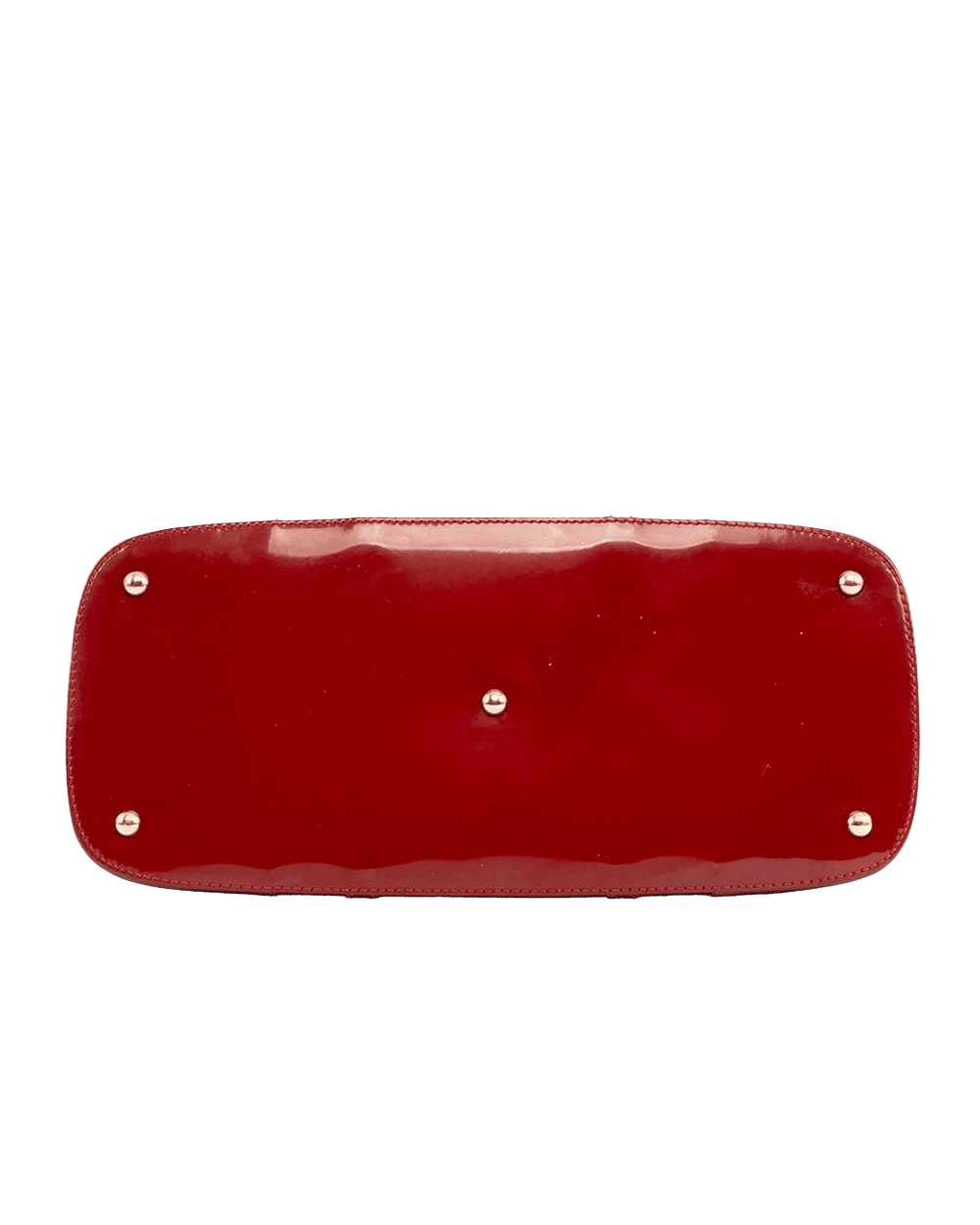 GUCCI DOME CROSSBODY RED PATENT GHW 309616 543014 08712