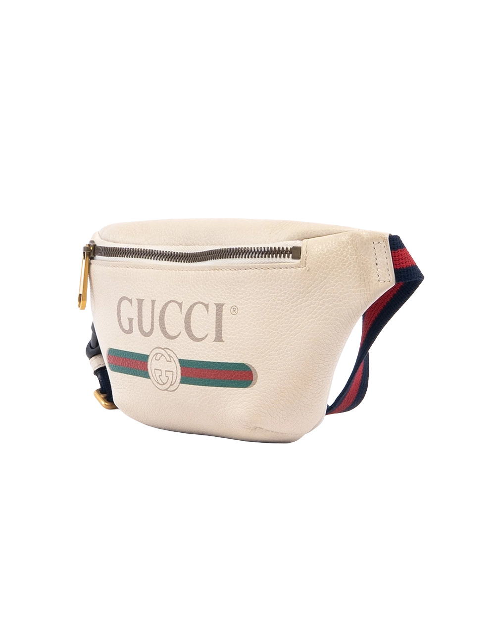 GUCCI GG LOGO PRINT WHITE CALF GHW B028426149 527792 204991 02603
